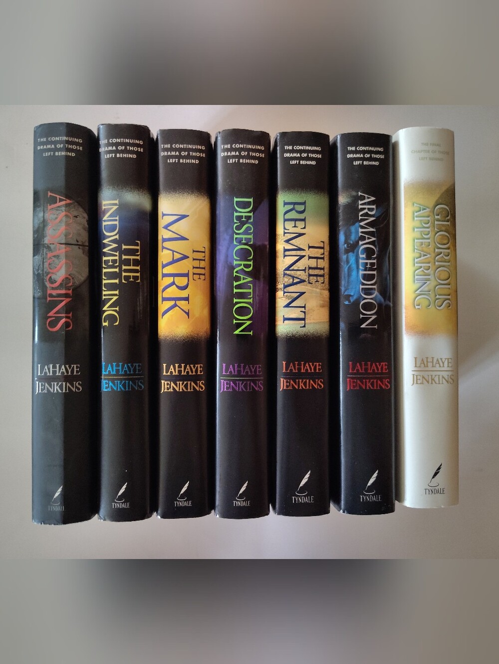Left Behind Series Tim Lahaye Jerry B. Jenkins Hardcover Books Lot #6-12